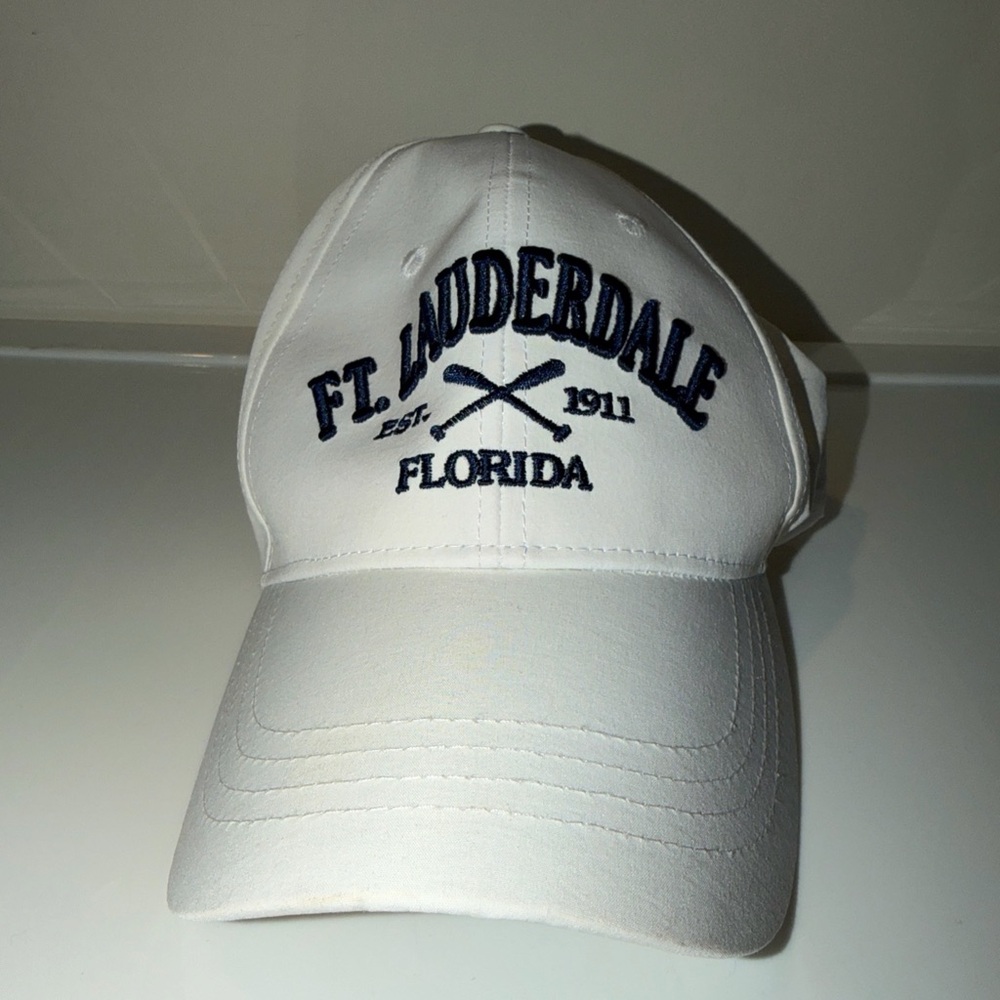 White Ft. Lauderdale Baseball Cap